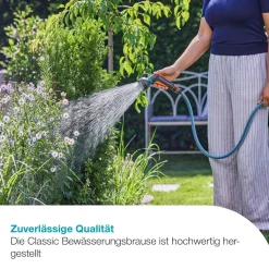 Lancia irrigazione Gardena Classic getto a doccia
