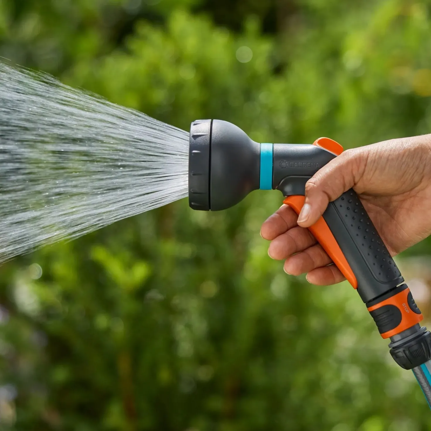 Lancia irrigazione Gardena Classic getto a doccia