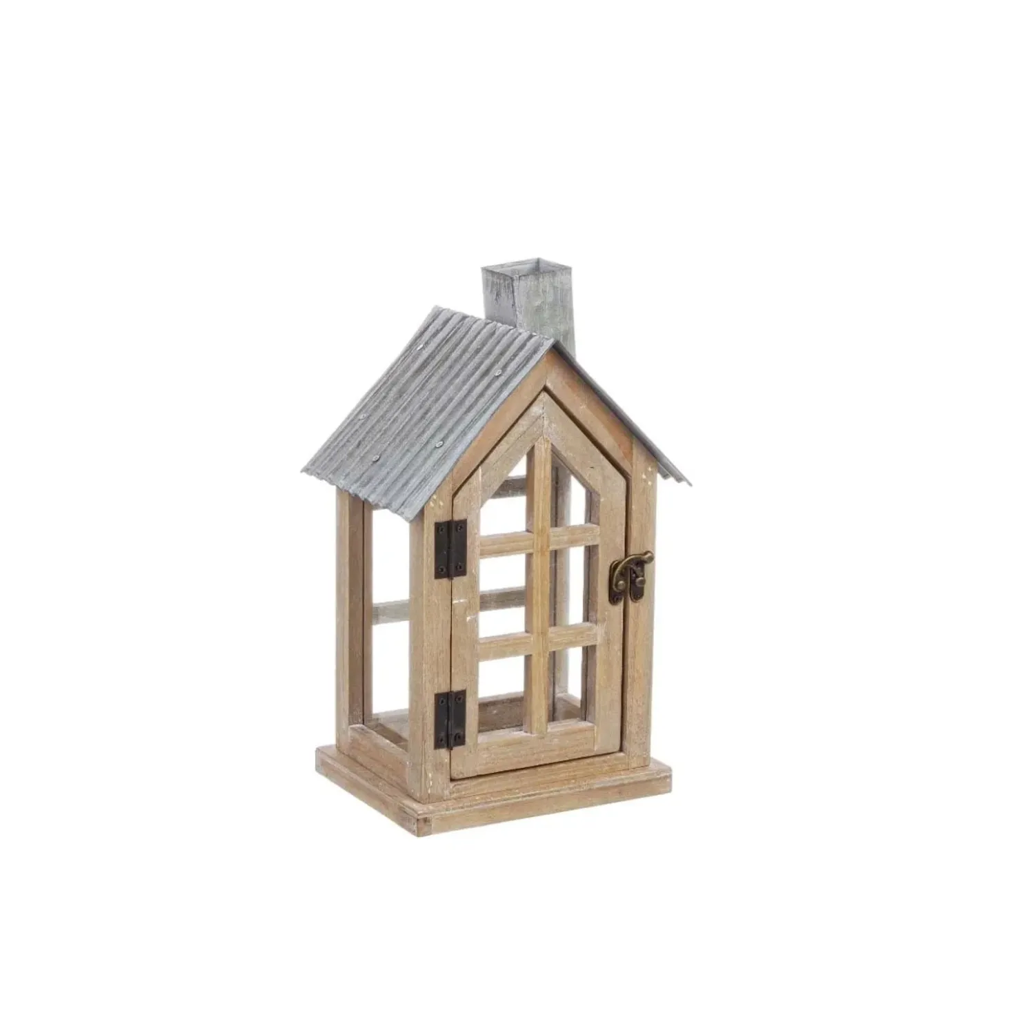 Lanterna da esterno in legno Bruges 20x15x29 cm