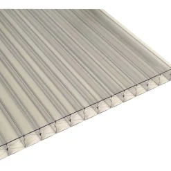 Lastra in policarbonato alveolare Onduline 98x200 cm sp 16 mm trasparente