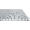 Lastra in policarbonato alveolare Onduline 98x200 cm sp 6 mm trasparente