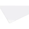 Lastra in vetro sintetico liscio Poliver 100x100 cm sp 2,5 mm trasparente