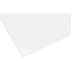 Lastra in vetro sintetico liscio Poliver 50x100 cm sp 2 mm trasparente