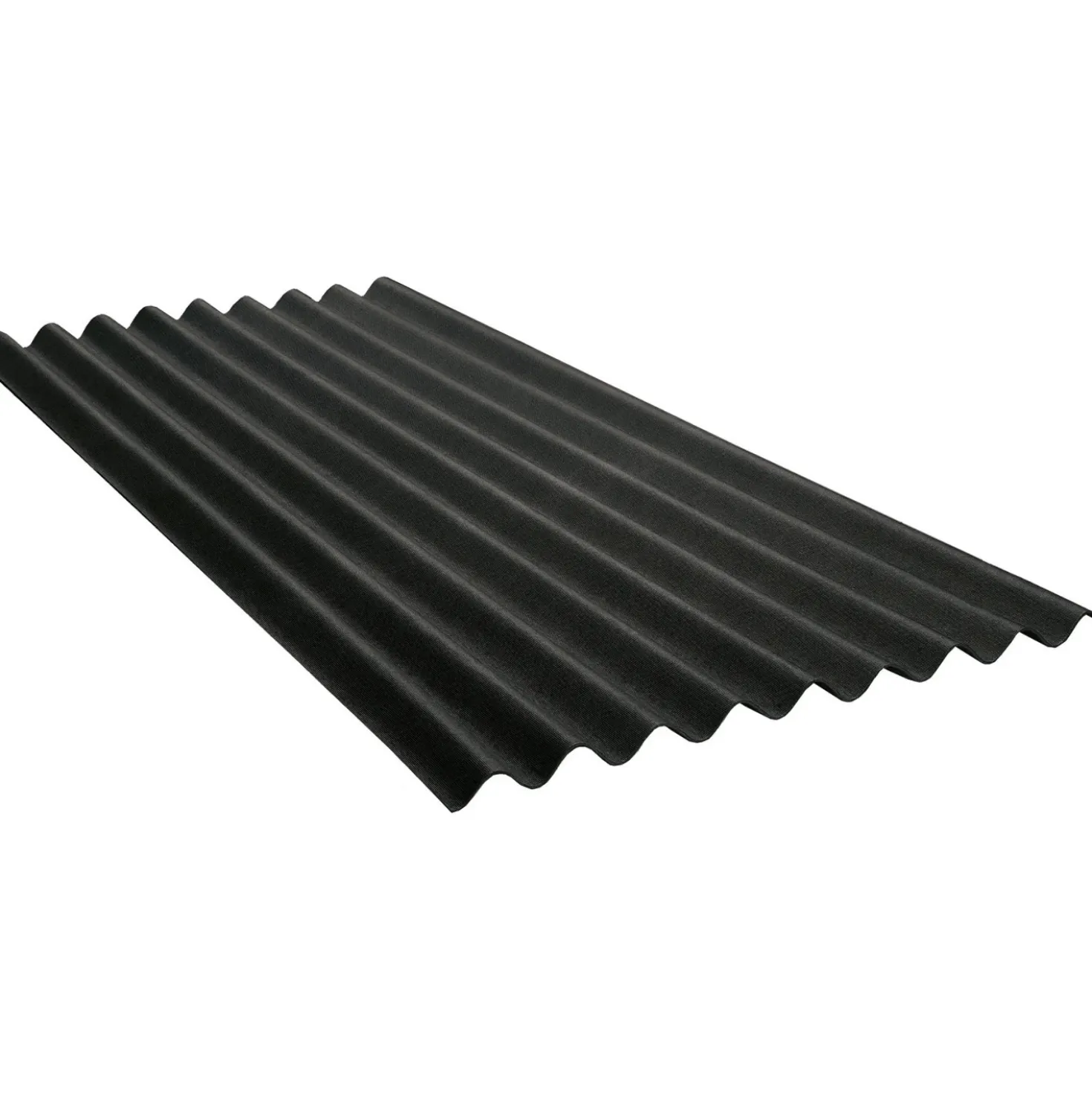 Lastra Onduline da copertura 200x85 cm nero