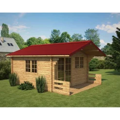 Lastra Onduline da copertura 100x76 cm rosso intenso