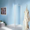 Lato fisso doccia 85/89 cm acrilico bianco