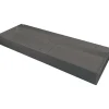 Lavabo appoggio rett Placetas Idrostile copripiletta 400x120 mmantracite met