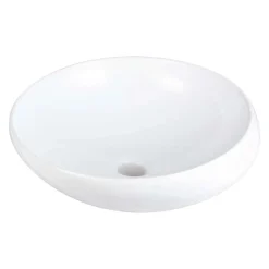Lavabo da appoggio Batabanó Idrostile foro rubinetto 470x160 mm bianco