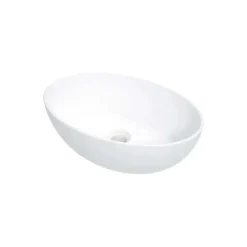 Lavabo da appoggio ceramica Batabanó Idrostile 310x140 mm Bianco