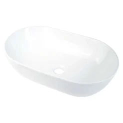 Lavabo da appoggio ceramica Najasa Idrostile 300x140 mm Bianco