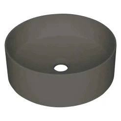 Lavabo da appoggio granito Limonar Idrostile 360x120 mm Antracite metallizzato