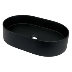 Lavabo da appoggio granito Limonar Idrostile 350x125 mm Nero