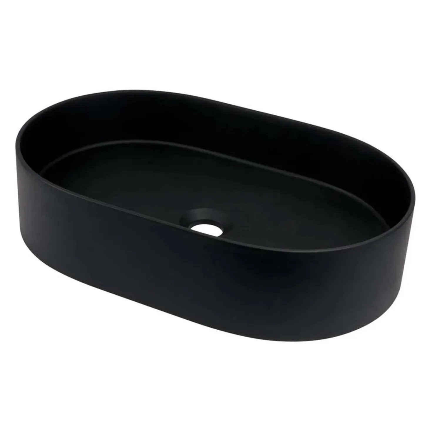 Lavabo da appoggio granito Limonar Idrostile 350x125 mm Nero
