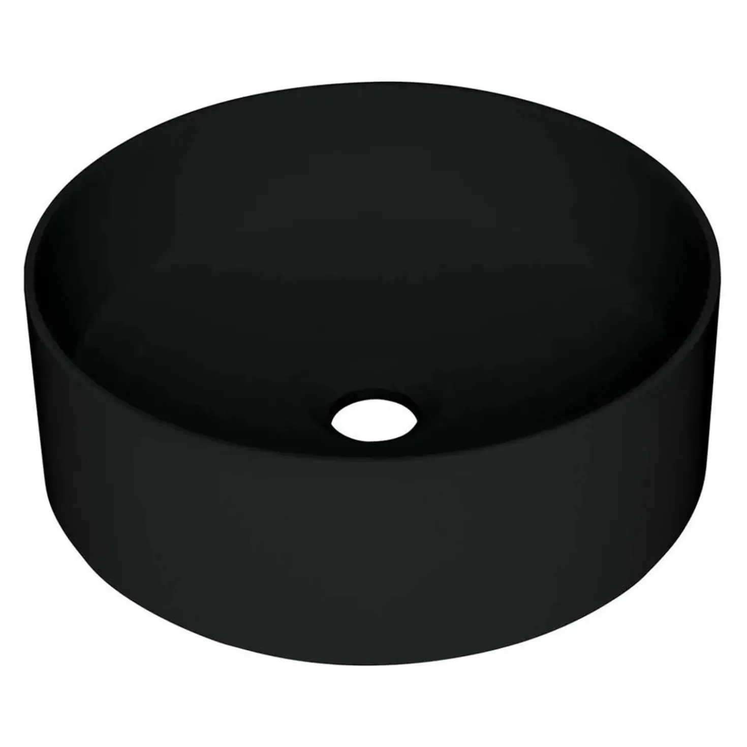 Lavabo da appoggio granito Limonar Idrostile 360x120 mm Nero