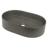 Lavabo da appoggio granito Limonar Idrostile 350x125 mm Antracite metallizzato