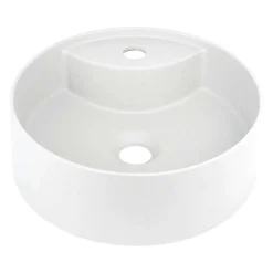 Lavabo da appoggio granito Limonar Idrostile foro rubinetto Alabastro