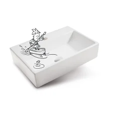 Lavabo da appoggio OBI Tamega (HxL) 52 x 36 cm