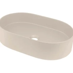 Lavabo da appoggio ovale Limonar Idrostile granito 350x125 mm Beige