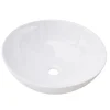 Lavabo da appoggio Padova in ceramica Ø 39,5 cm