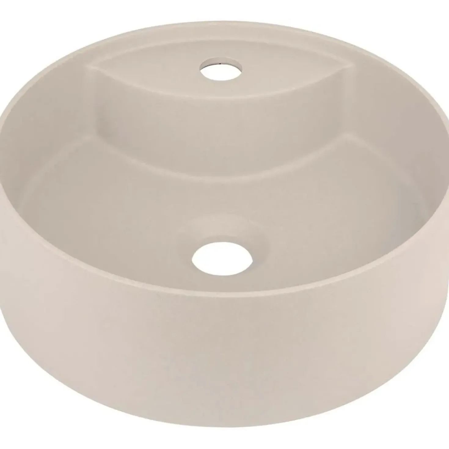Lavabo da appoggio rotondo Limonar Idrostile Beige