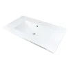 Lavabo da incasso Bauta Idrostile foro rubinetto beige