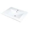 Lavabo da incasso Idrostile basetta rubinetteria 465x160 mm