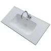 Lavabo da incasso Monya 101x46 cm in ceramica bianca