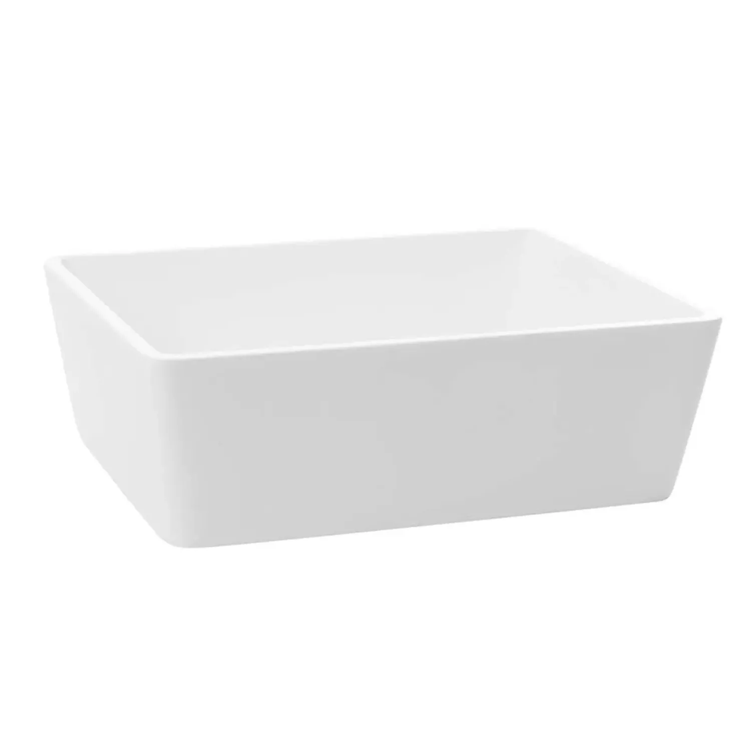 Lavabo in betacryl Zenith bianco