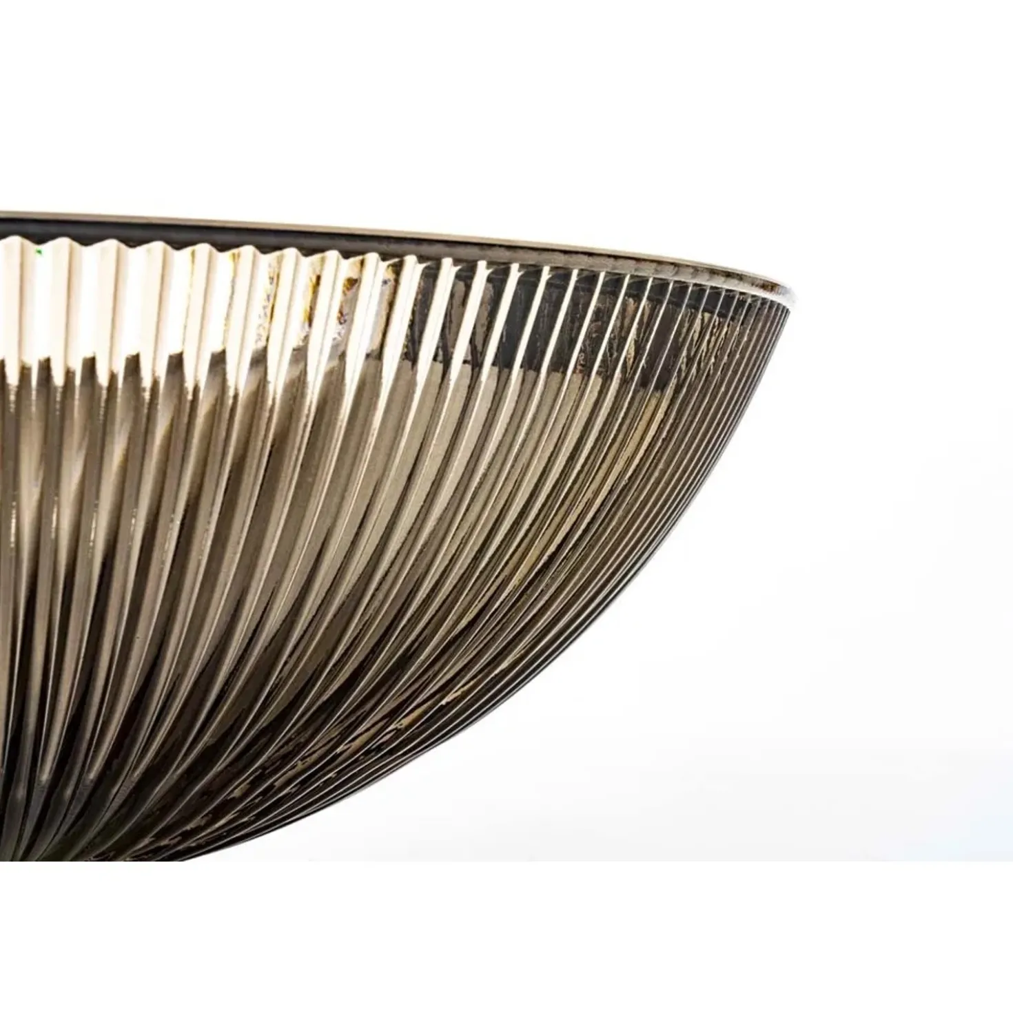 Lavabo in vetro Jewel fume`