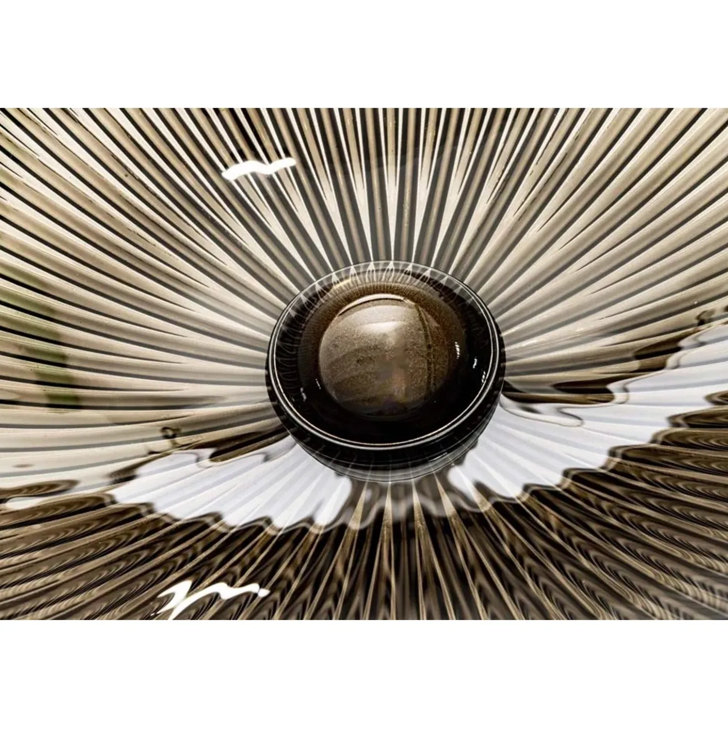 Lavabo in vetro Jewel fume`