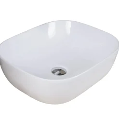 Lavabo rettangolare appoggio Napoli 49,5 cm x 40,5 cm x 15 cm