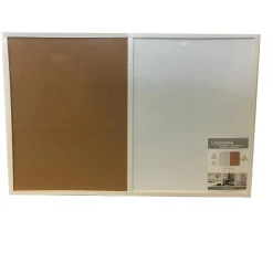 Lavagna in sughero e magnetica 60x90 cm