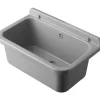 Lavandino da garage e giardino 55 cm colore grigio mineral