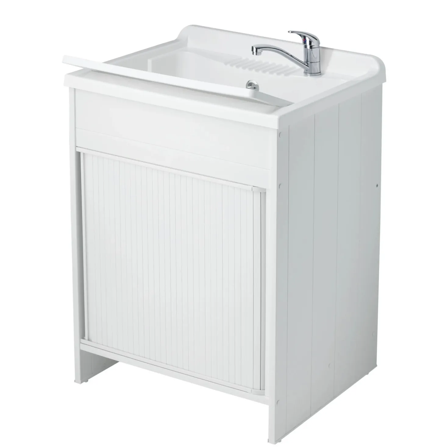Lavatoio a serrandina pratiko in PVC 60 cm x 50 cm x 86 cm