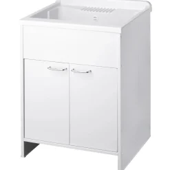 Lavatoio da esterni 60x60 con ante