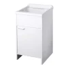 Lavatoio per esterni con anta bianco 45x50 cm