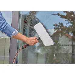 Lavavetro Gardena Cleansystem con microfibra e non tessuto e lamina in gomma