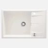 Lavello 1 vasca con gocciolatoio Idrostile Güines 500x210 mm alabastro
