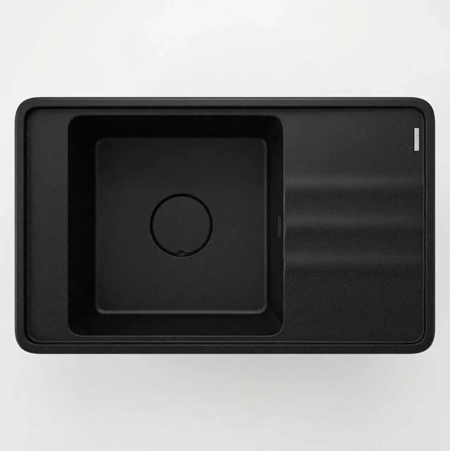 Lavello 1 vasca con gocciolatoio Idrostile Varadero 500x229 mm Grafite Met