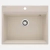 Lavello 1 vasca Idrostile Bayamo 500x216 mm beige