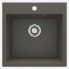 Lavello 1 vasca Idrostile Banes 500x216 mm Antracite metallizzato