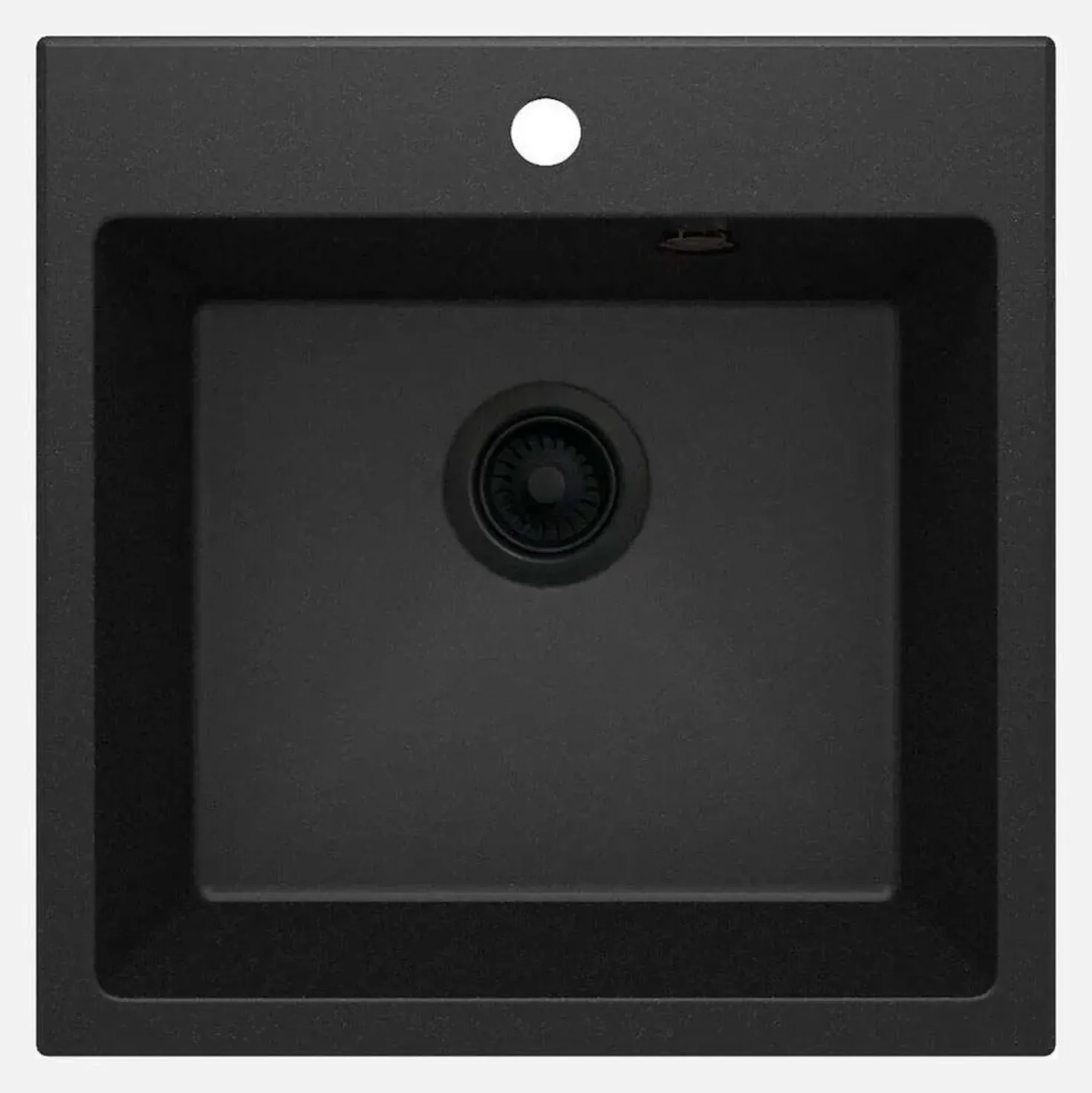 Lavello 1 vasca Idrostile Banes 500x216 mm grafite metallizzata