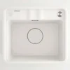 Lavello 1 vasca Idrostile Varadero 440x230 mm alabastro