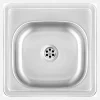 Lavello 1 vasca Idrostile Jatibonico 380x160 mm satinato