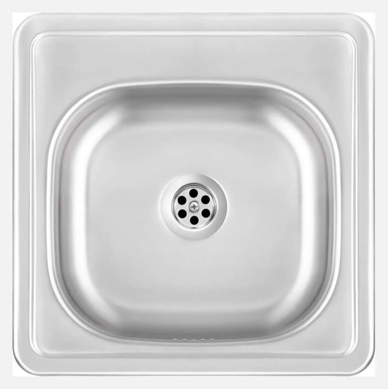 Lavello 1 vasca Idrostile Jatibonico 380x160 mm satinato