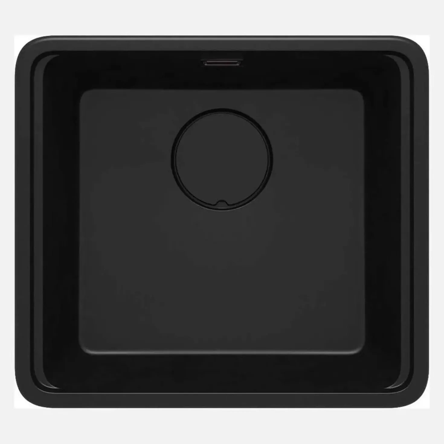 Lavello 1 vasca Idrostile Varadero 450x230 mm nero