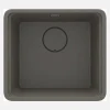 Lavello 1 vasca Idrostile Varadero 450x230 mm Antracite metallizzato