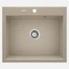 Lavello 1 vasca Idrostile Florida sifone 520x210 mm sabbia