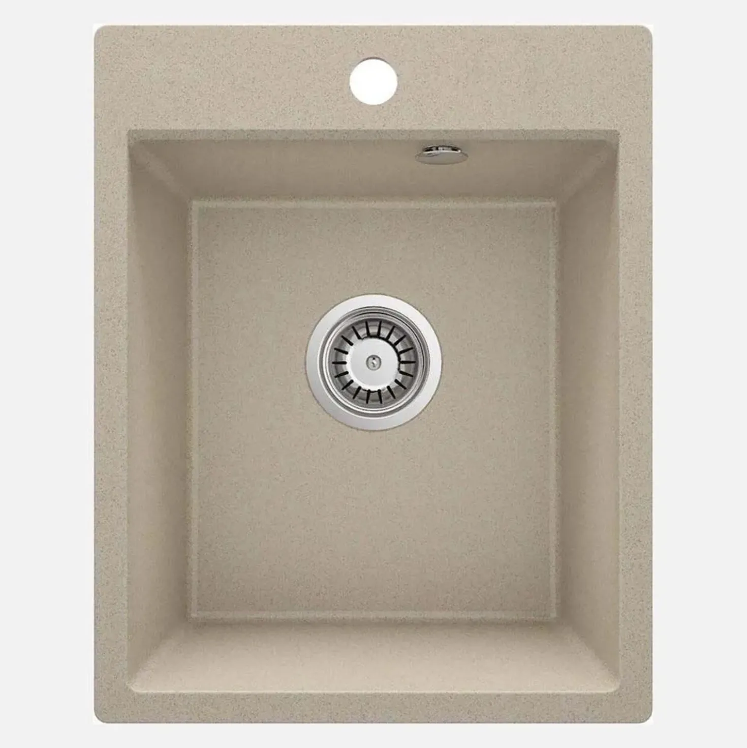Lavello 1 vasca Idrostile Bayamo 500x211 mm sabbia
