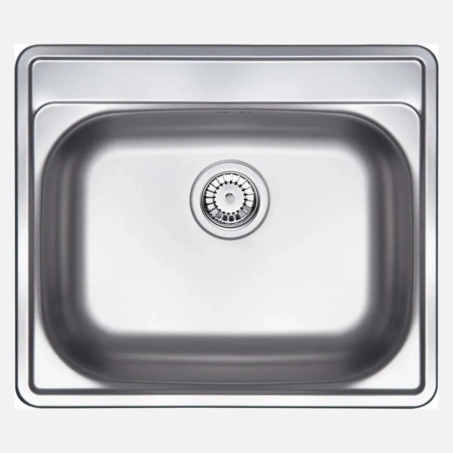 Lavello 1 vasca Idrostile Cidra 500x180 mm acciaio inox